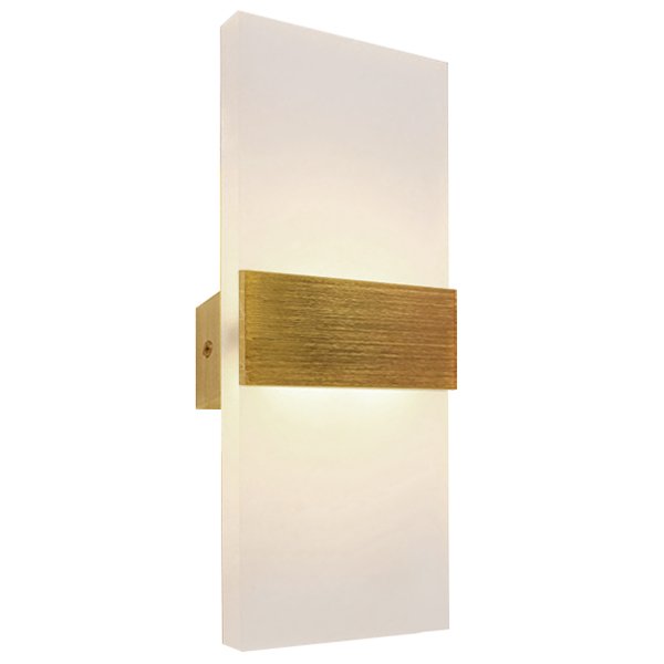 Бра Road Wall Light Gold Золотой Прозрачный белый Бра Road Wall Light Gold Золотой Прозрачный белый в Кирове | Loft Concept