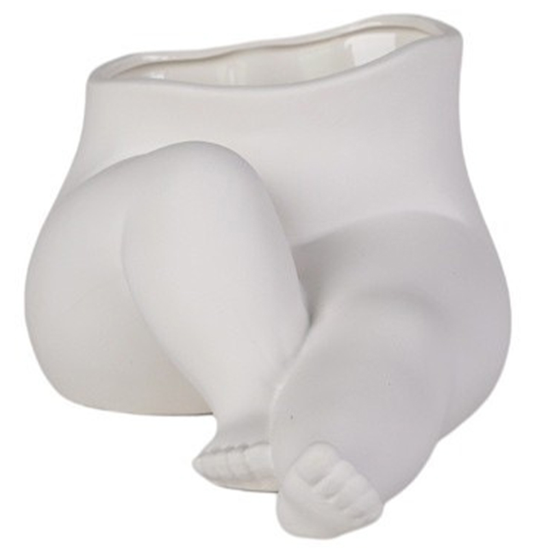 Ваза Sculpture Vase 5 Белый Ваза Sculpture Vase 5 Белый в Кирове | Loft Concept