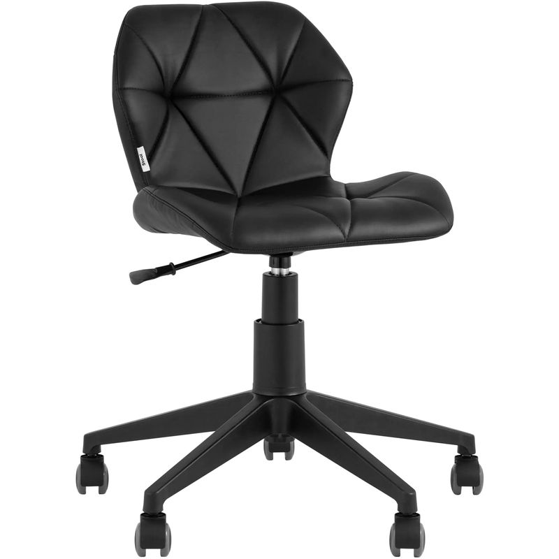Офисный Стул Jeroen Chair Черная Экокода Черный Офисный Стул Jeroen Chair Черная Экокода Черный в Кирове | Loft Concept