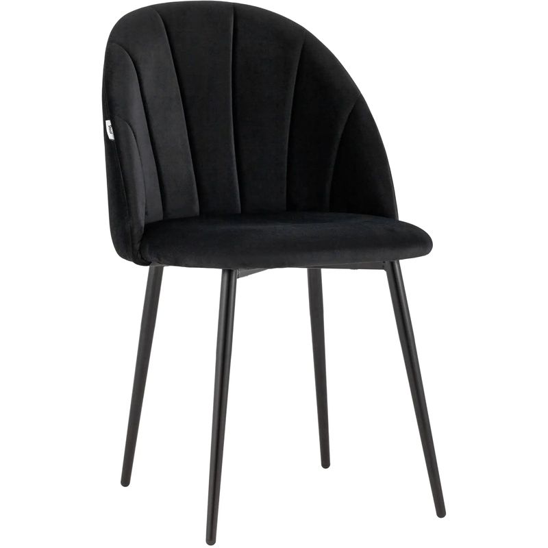 Стул Balsari S Chair Черный Велюр Черный Стул Balsari S Chair Черный Велюр Черный в Кирове | Loft Concept