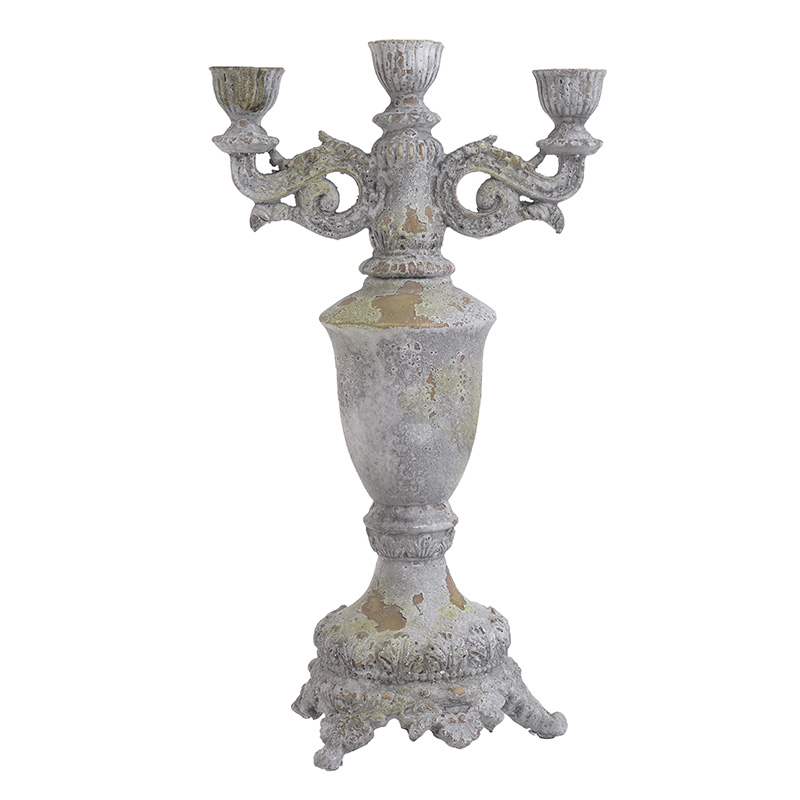 Подсвечник Myra Candlestick Серый Подсвечник Myra Candlestick Серый в Кирове | Loft Concept