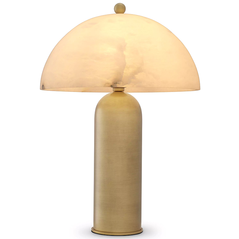 Настольная лампа Eichholtz Table Lamp Lorenza Белый Латунь Настольная лампа Eichholtz Table Lamp Lorenza Белый Латунь в Кирове | Loft Concept