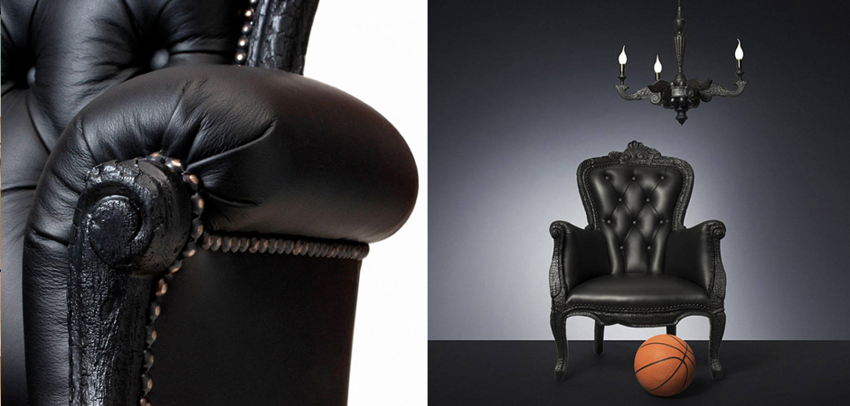 Дизайнерское Кресло Moooi Smoke обугленный эффект Дизайнерское Кресло Moooi Smoke обугленный эффект - Loft-Concept в Кирове