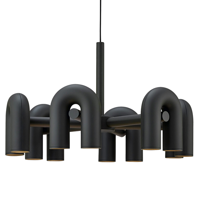 Люстра Cirkus AGO Lighting black 4-6 Черный Люстра Cirkus AGO Lighting black 4-6 Черный в Кирове | Loft Concept