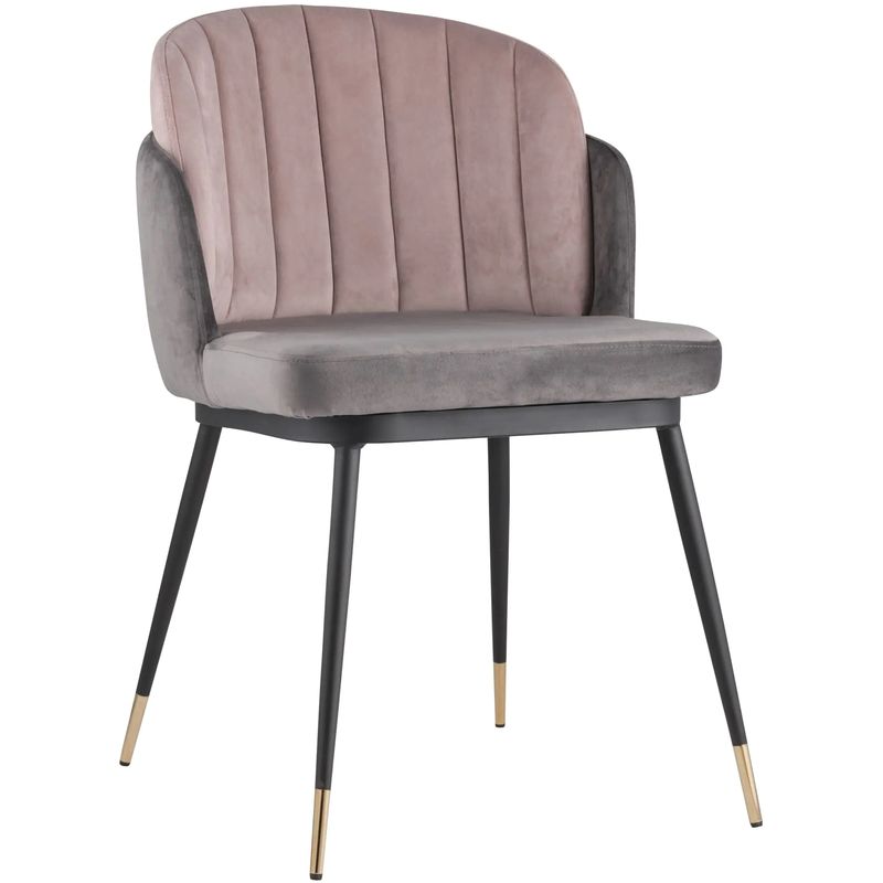 Стул Penelope Chair Серый цвет Розовый пастельный Серый Стул Penelope Chair Серый цвет Розовый пастельный Серый в Кирове | Loft Concept