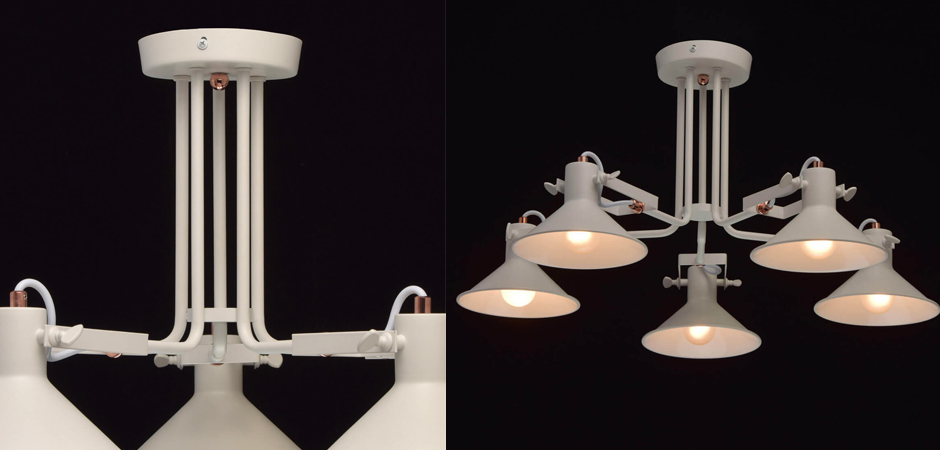 Потолочный светильник Rotating Light White Потолочный светильник Rotating Light White - Loft-Concept в Кирове