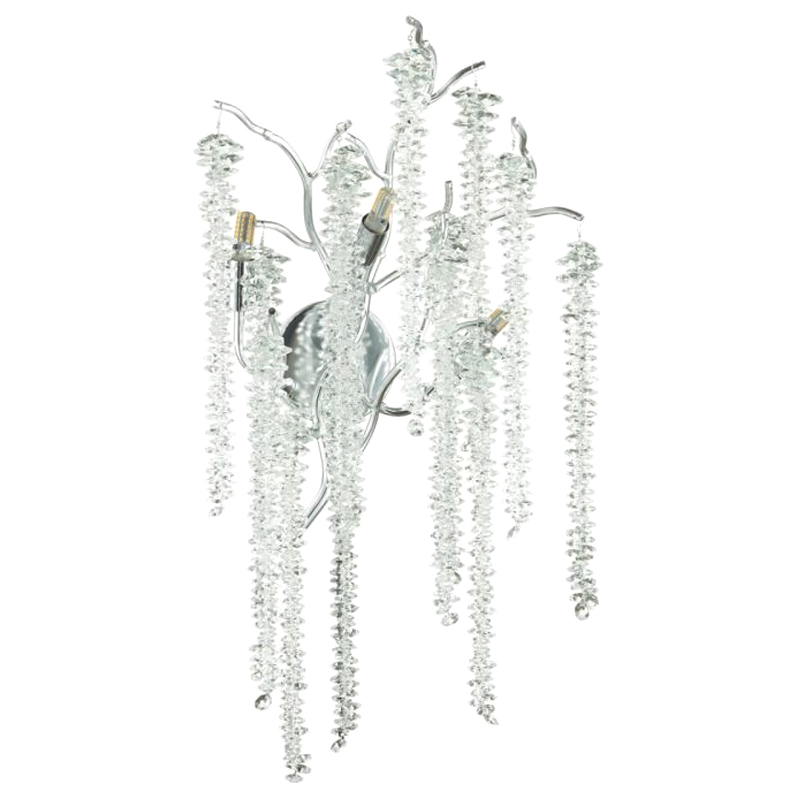 Бра Fairy Tree Silver на 3 лампы Серебряный Бра Fairy Tree Silver на 3 лампы Серебряный в Кирове | Loft Concept