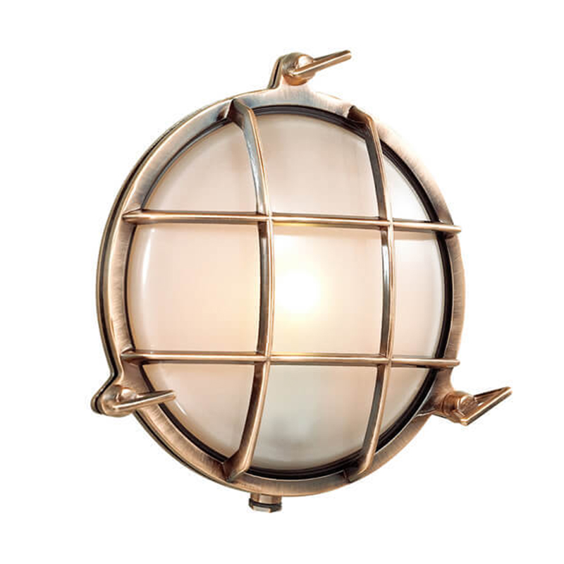 Бра Chestnut Mariners Copper Медь Прозрачный (Transparent) Бра Chestnut Mariners Copper Медь Прозрачный (Transparent) в Кирове | Loft Concept