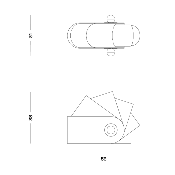 Настольная дизайнерская лампа Poltronova Ghepre Table Lamp в Кирове