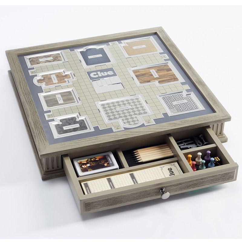 Настольная Игра "Clue" Luxury Edition Светло-серый Настольная Игра "Clue" Luxury Edition Светло-серый в Кирове | Loft Concept