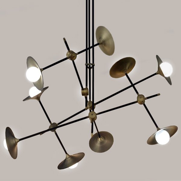 Люстра Disc Turbaya SS-9 Chandelier Люстра Disc Turbaya SS-9 Chandelier в Кирове | Loft Concept