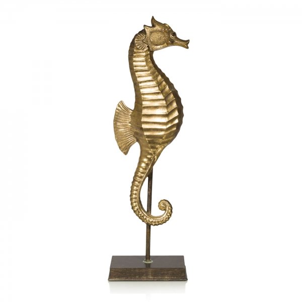 Декоративная фигурка Sea Horse Золотой Декоративная фигурка Sea Horse Золотой в Кирове | Loft Concept