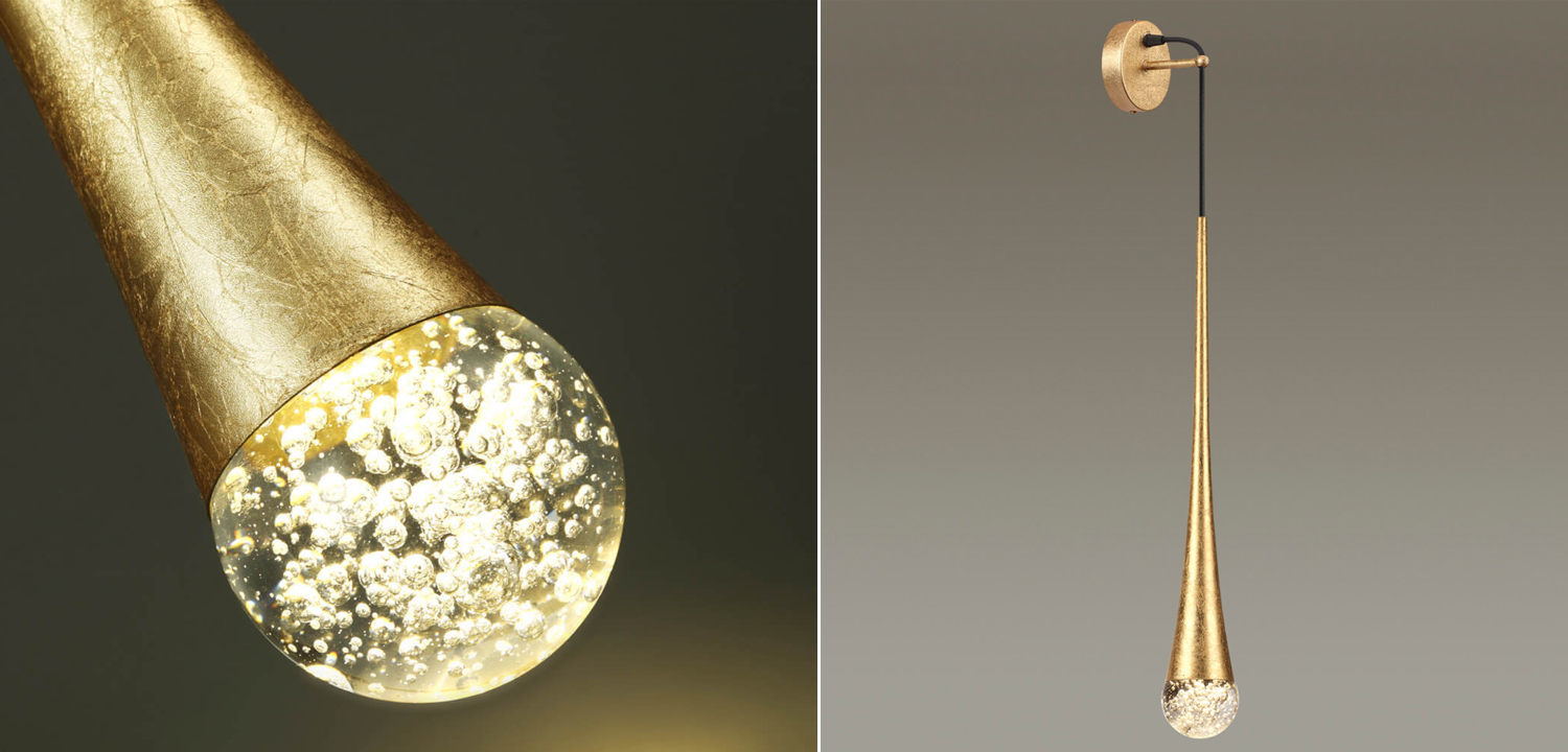 Бра Golden Drop Lamp - фото