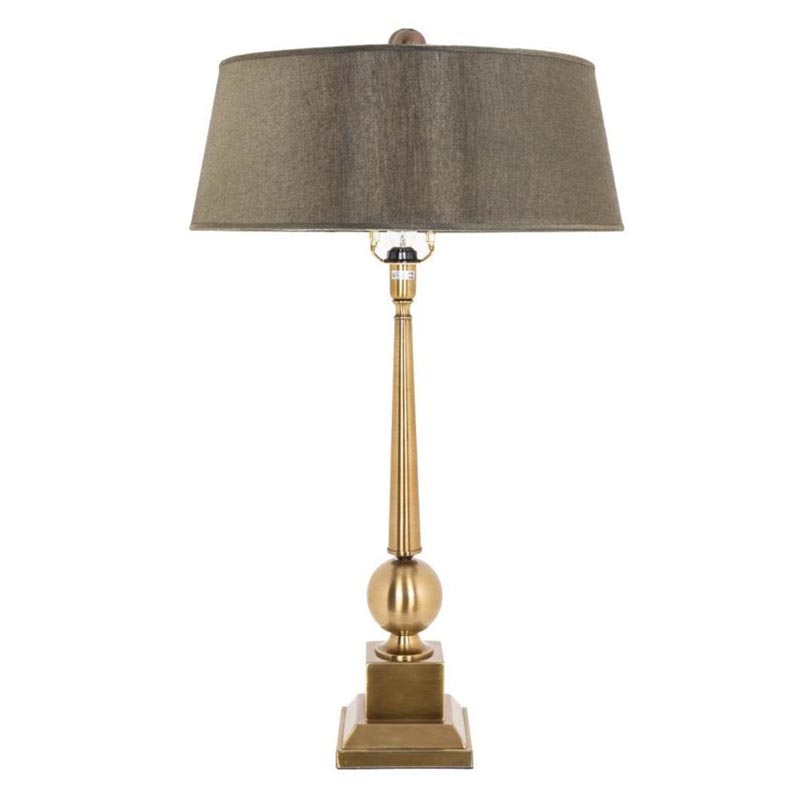 Настольная лампа Neville Table Lamp Латунь Бронза Настольная лампа Neville Table Lamp Латунь Бронза в Кирове | Loft Concept