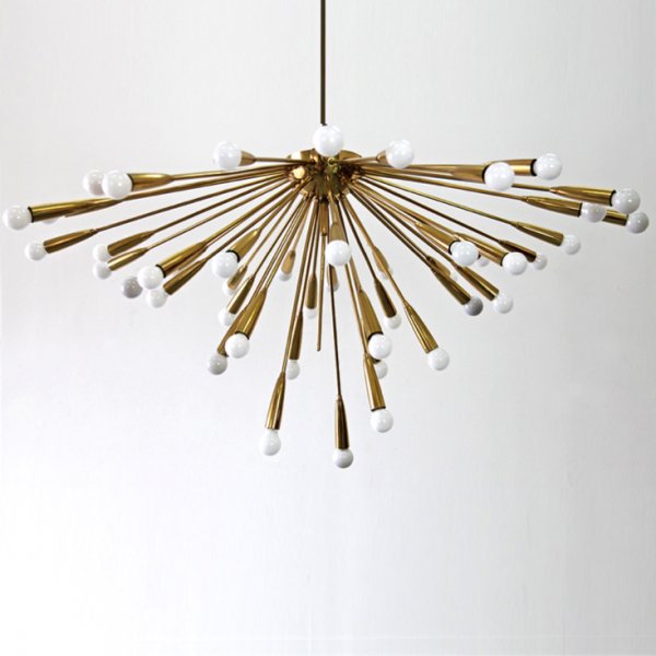 Люстра LAMPARA SPUTNIK Icono del diseno Глянцевое золото Люстра LAMPARA SPUTNIK Icono del diseno Глянцевое золото в Кирове | Loft Concept
