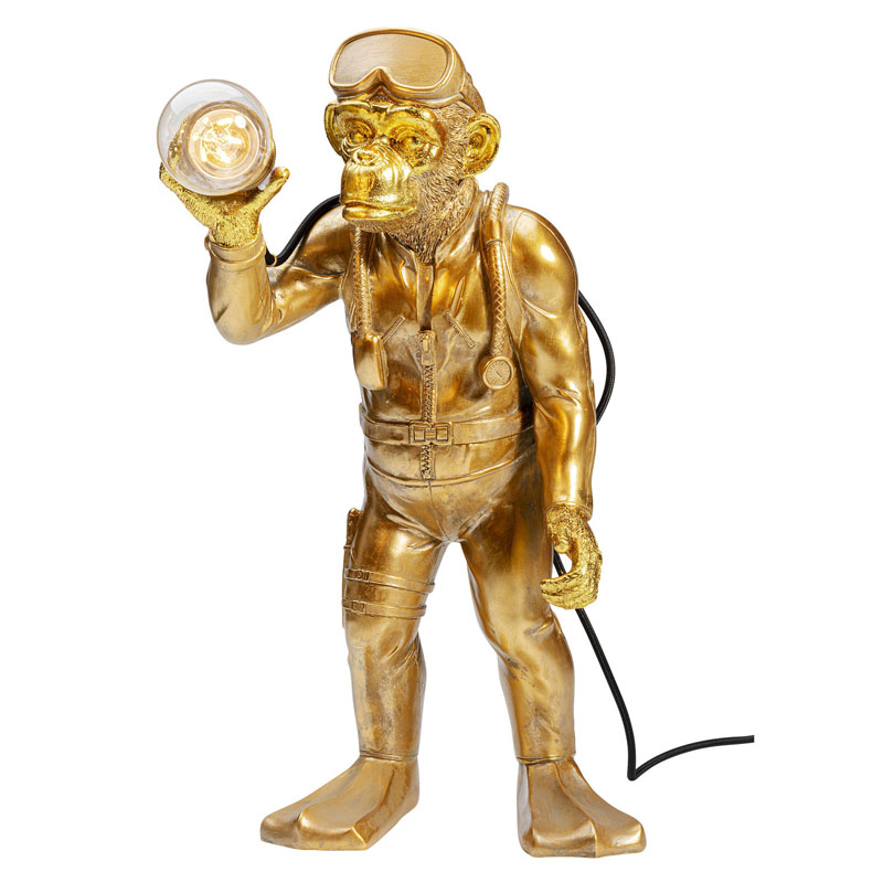 Настольная лампа Monkey Diver Table Lamp Золотой Настольная лампа Monkey Diver Table Lamp Золотой в Кирове | Loft Concept