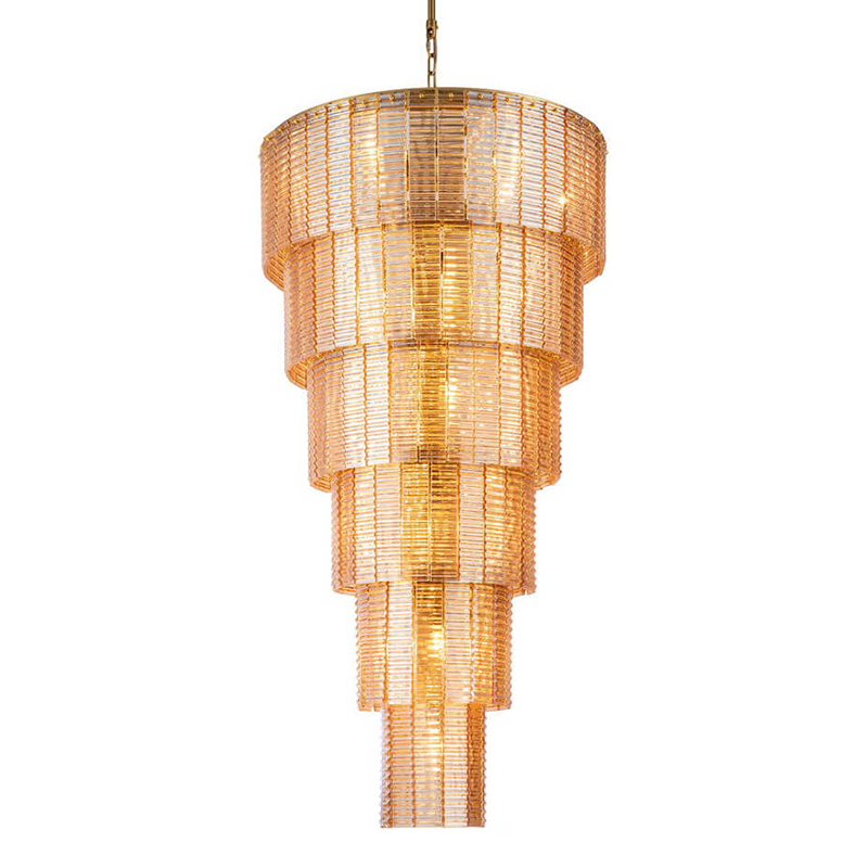 Люстра Branwen Amber Chandelier 71 Золотой Янтарный Люстра Branwen Amber Chandelier 71 Золотой Янтарный в Кирове | Loft Concept