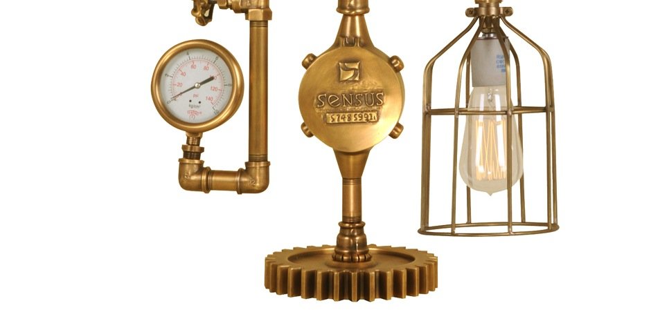 Настольная лампа Medium Brass Loft Настольная лампа Medium Brass Loft - Loft-Concept в Кирове