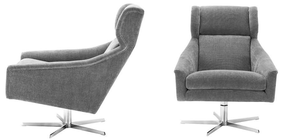 Кресло Eichholtz Swivel Chair Nara Кресло Eichholtz Swivel Chair Nara - Loft-Concept в Кирове