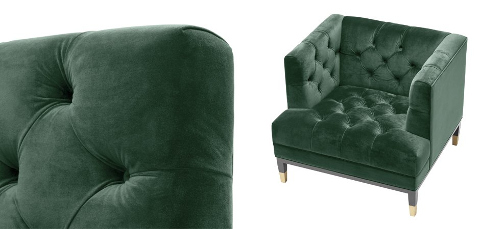 Кресло Eichholtz Chair Castelle Green Кресло Eichholtz Chair Castelle Green - Loft-Concept в Кирове