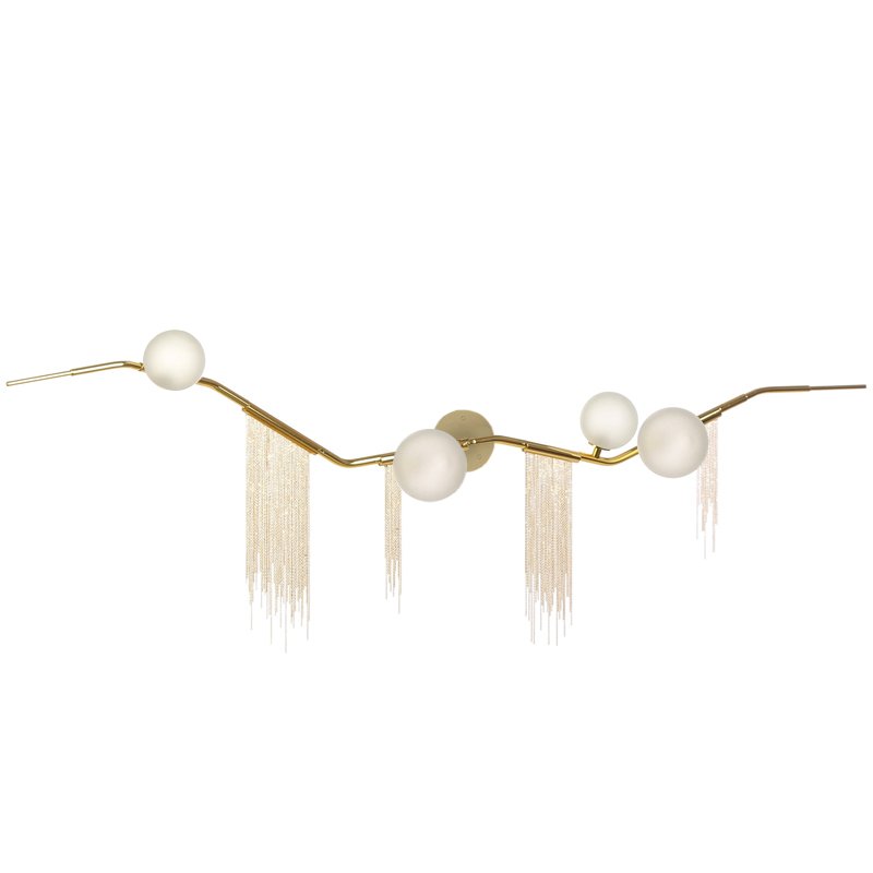 Бра Cherry Bomb Wall Lamp Латунь Бра Cherry Bomb Wall Lamp Латунь в Кирове | Loft Concept