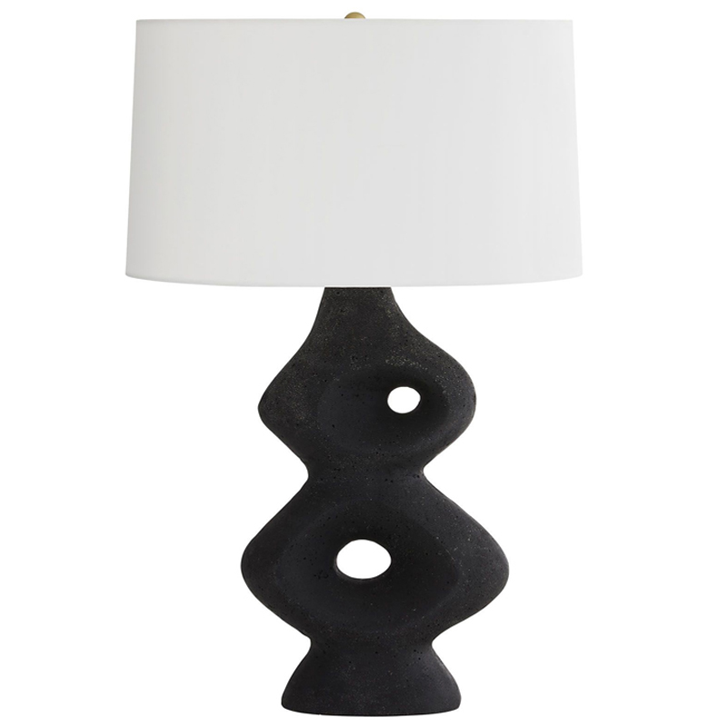 Дизайнерская настольная лампа JEMAI LAMP Черный Белый Золотой в Кирове | Loft Concept 