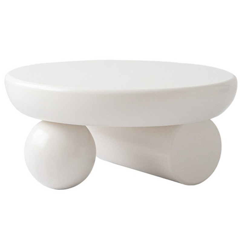 Кофейный стол Pugh Coffee Table Белый Кофейный стол Pugh Coffee Table Белый в Кирове | Loft Concept
