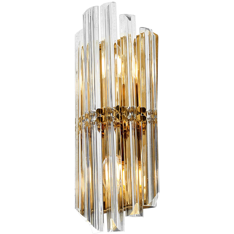 Бра Luxxu Glass Sconce Золотой Прозрачное Стекло Бра Luxxu Glass Sconce Золотой Прозрачное Стекло в Кирове | Loft Concept