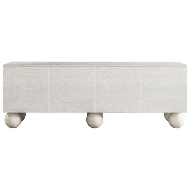 Буфет SANDRINE CREDENZA Белый Бежевый Буфет SANDRINE CREDENZA Белый Бежевый в Кирове | Loft Concept