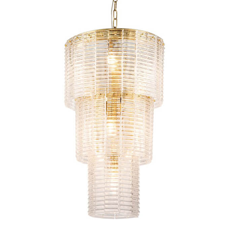 Люстра Branwen Chandelier 41 Золотой Прозрачный Люстра Branwen Chandelier 41 Золотой Прозрачный в Кирове | Loft Concept