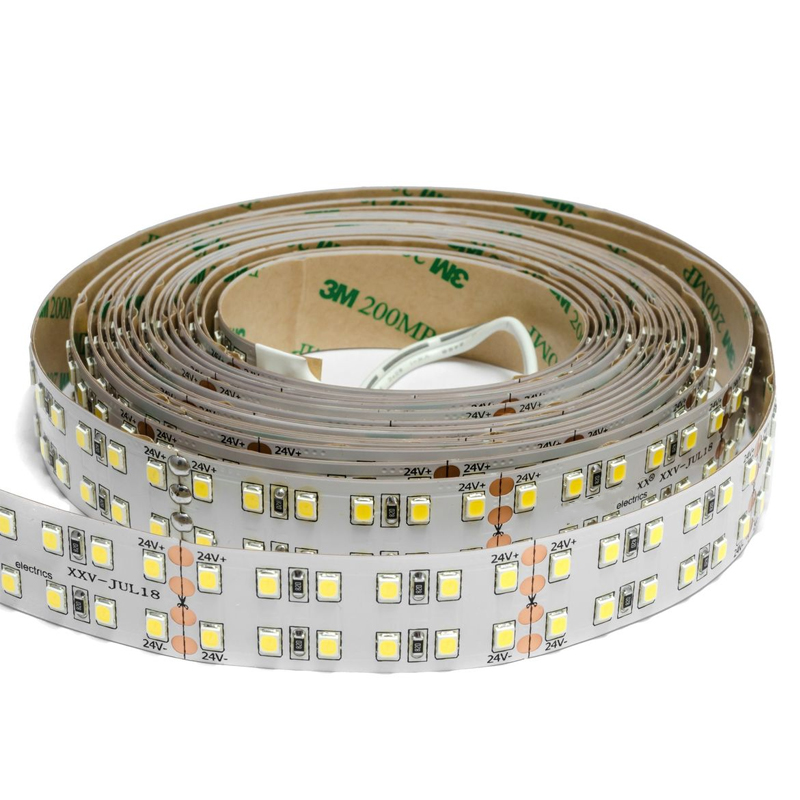 Светодиодная лента 38W/m 240LED/m 2835SMD теплый белый 5M Белый Светодиодная лента 38W/m 240LED/m 2835SMD теплый белый 5M Белый в Кирове | Loft Concept