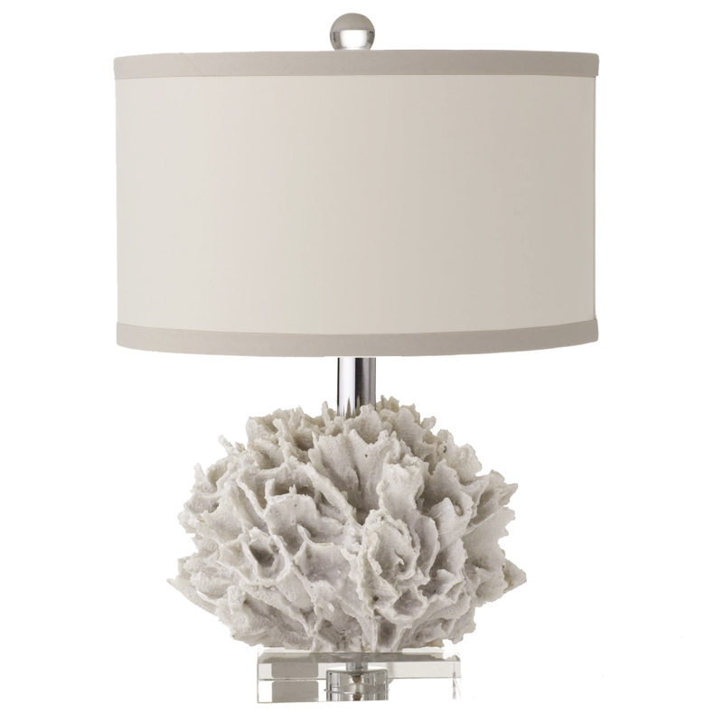 Настольная лампа Yvette Coral Table lamp Белый ivory ( слоновая кость ) Настольная лампа Yvette Coral Table lamp Белый ivory ( слоновая кость ) в Кирове | Loft Concept