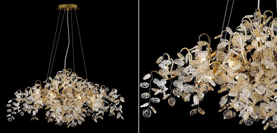 Люстра FAIRYTREE Chandelier Gold 9 Люстра FAIRYTREE Chandelier Gold 9 - Loft-Concept в Кирове