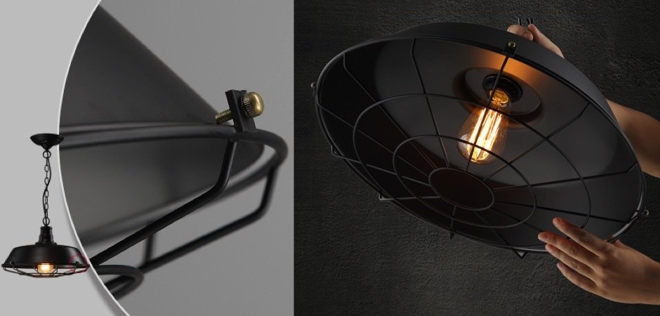 Люстра Dark Cage Pendant Люстра Dark Cage Pendant - Loft-Concept в Кирове