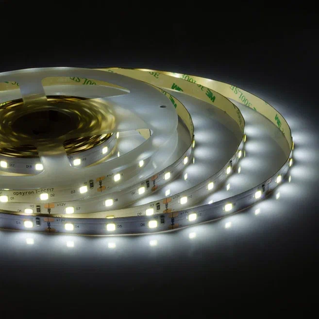 Светодиодная лента 9,6W/m 60LED/m 2835SMD холодный белый Белый Светодиодная лента 9,6W/m 60LED/m 2835SMD холодный белый Белый в Кирове | Loft Concept