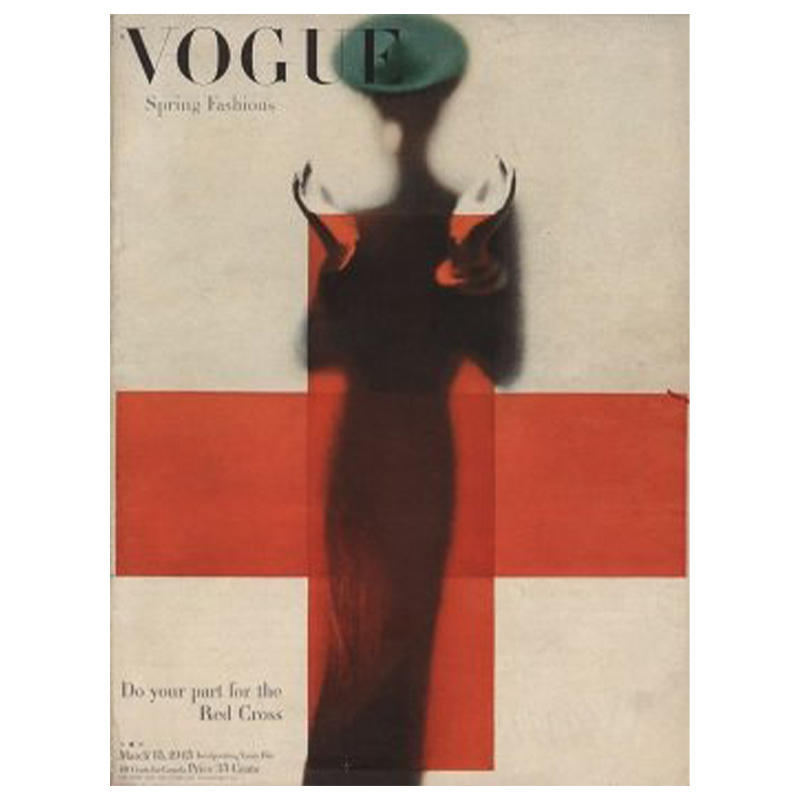 Постер Vogue Cover 1945 March Постер Vogue Cover 1945 March в Кирове | Loft Concept