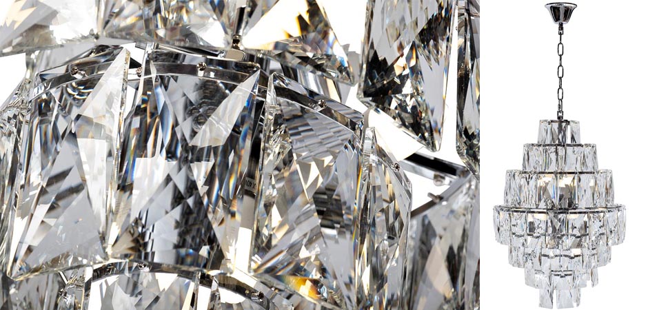 Люстра Tiers Crystal Light Chandelier 16 Люстра Tiers Crystal Light Chandelier 16 - Loft-Concept в Кирове