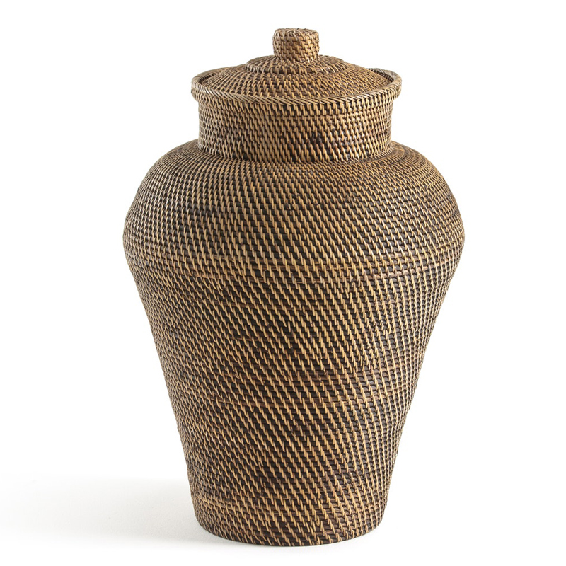 Ваза с крышкой Wicker Vase Ваза с крышкой Wicker Vase в Кирове | Loft Concept