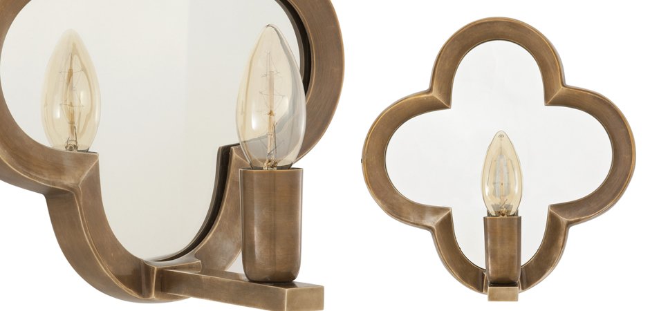 Бра Eichholtz Wall Lamp West Lake Brass - Loft-Concept в Кирове