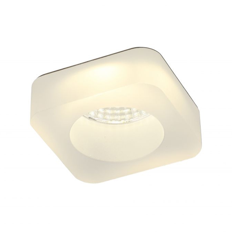 Квадратный светодиодный спот Embedded Light White Белый Квадратный светодиодный спот Embedded Light White Белый в Кирове | Loft Concept