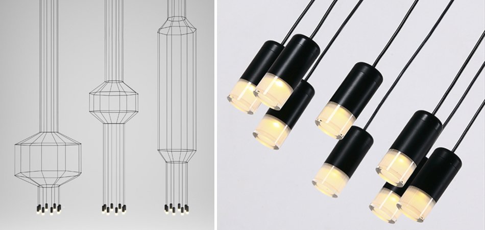 Люстра Wireflow Chandelier 0374 Suspension lamp Люстра Wireflow Chandelier 0374 Suspension lamp - Loft-Concept в Кирове