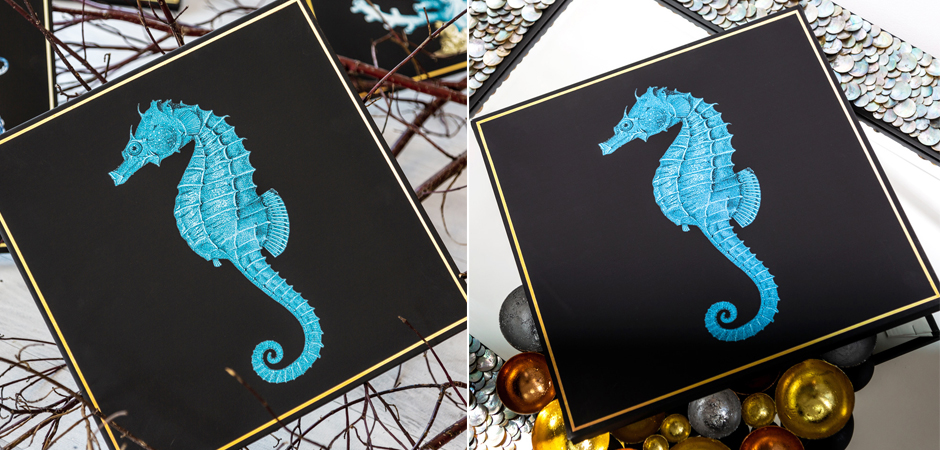 Постер Blue Sea Horse Poster Постер Blue Sea Horse Poster - Loft-Concept в Кирове