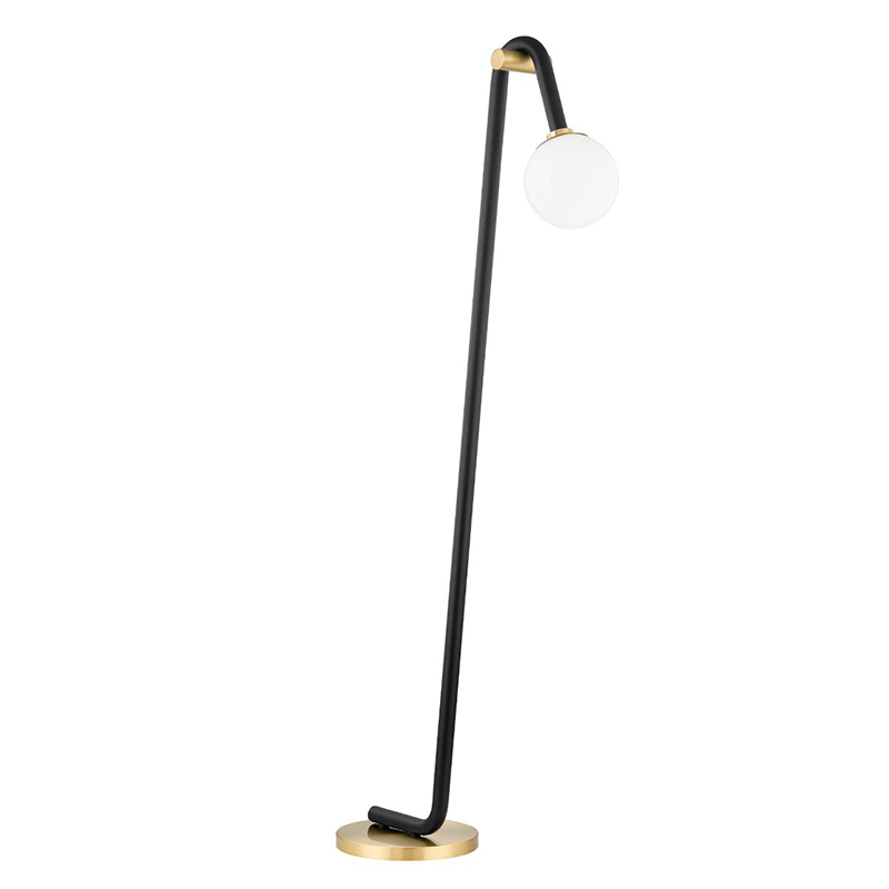 Торшер Paulson floppy floor lamp gold Черный Золотой Торшер Paulson floppy floor lamp gold Черный Золотой в Кирове | Loft Concept
