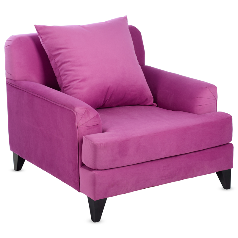 Кресло Grace Deep Pink Фуксия Черный Кресло Grace Deep Pink Фуксия Черный в Кирове | Loft Concept
