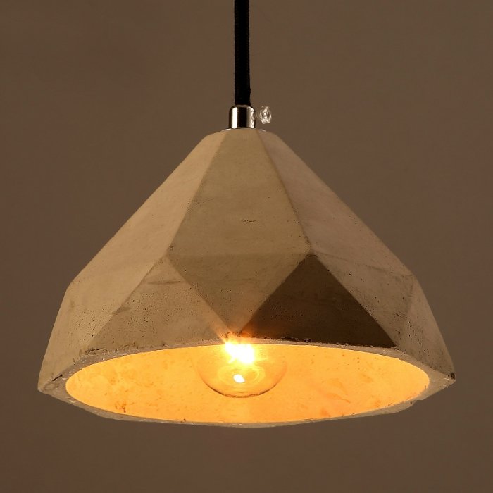 Подвесной светильник Art Concrete Dome  в Кирове | Loft Concept 