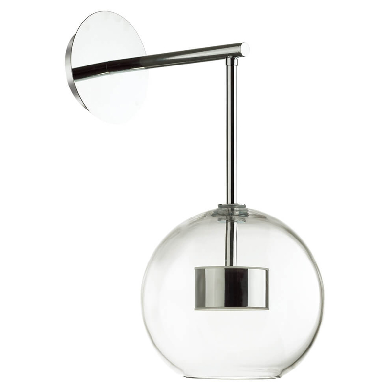 Бра Transparent Bubble Sconce chromium Прозрачный Хром Бра Transparent Bubble Sconce chromium Прозрачный Хром в Кирове | Loft Concept