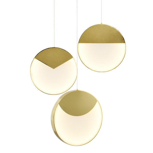 Подвесной светильник MM Lampadari Moonlight Suspension Lamp 3 Золотой Белый Подвесной светильник MM Lampadari Moonlight Suspension Lamp 3 Золотой Белый в Кирове | Loft Concept