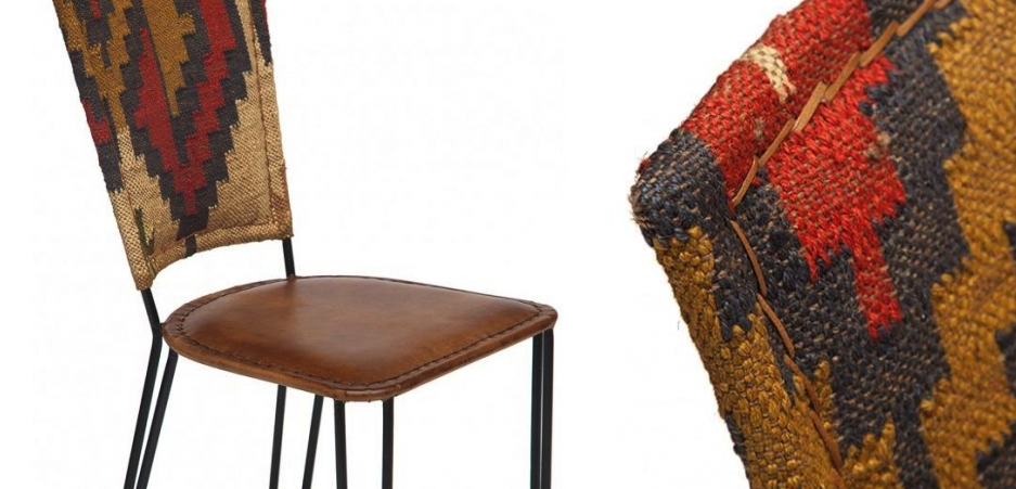 Стул кожаный Kelim Pattern Стул кожаный Kelim Pattern - Loft-Concept в Кирове