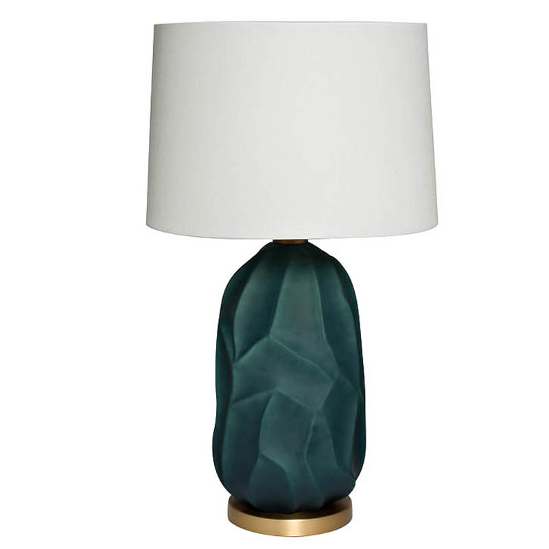 Настольная лампа Birante Table Lamp Малахит Белый Настольная лампа Birante Table Lamp Малахит Белый в Кирове | Loft Concept
