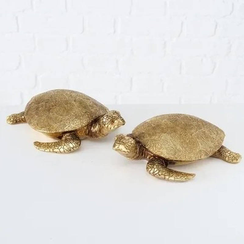 Статуэтка Sea Turtle Золотой Статуэтка Sea Turtle Золотой в Кирове | Loft Concept